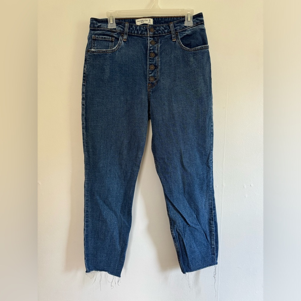 Abercrombie The Mom High Rise Curve Love Jean | Size 29/8